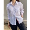 3선라미 실크린넨셔츠