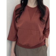 미니 7부 맨투맨