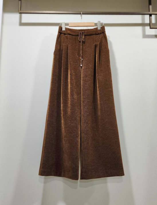 잔골벨벳투턱끈바지