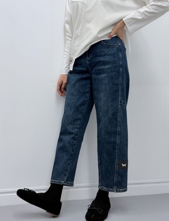 기모마리데님팬츠