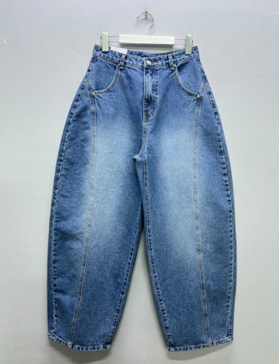 1001번 절개포인트 와이드데님