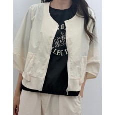 45로고숏자켓