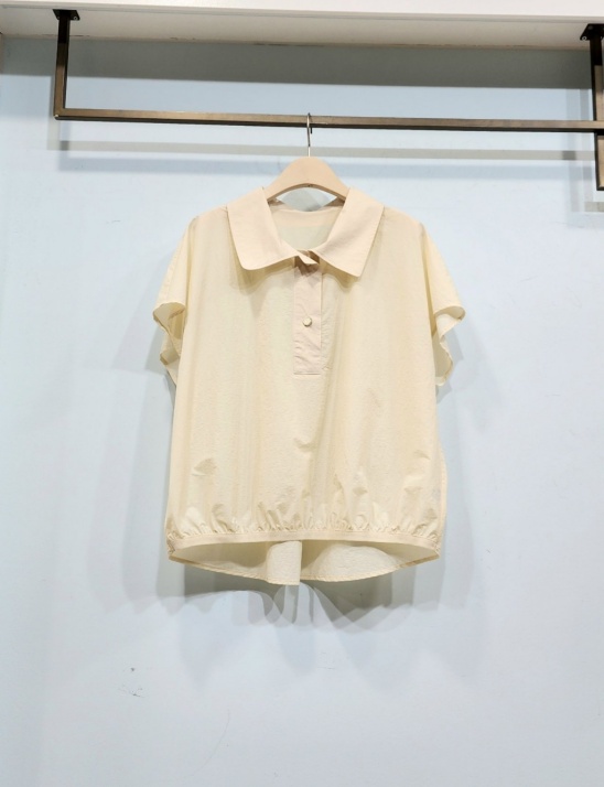 카라 밴딩 블라우스