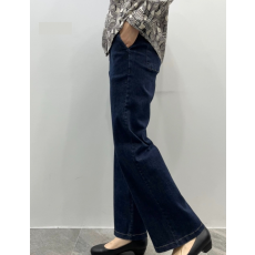 단추와이드데님팬츠