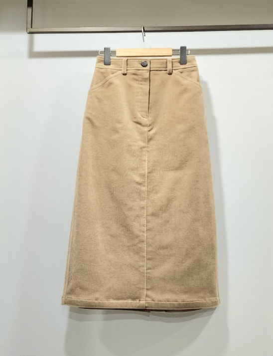 골덴자수스커트