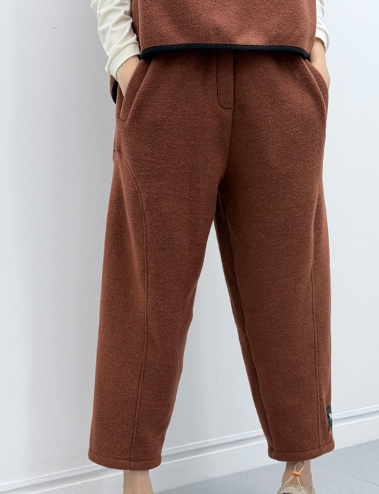 원턱밸트기모통슬랙스