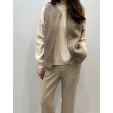 뽀글이포켓라운드조끼