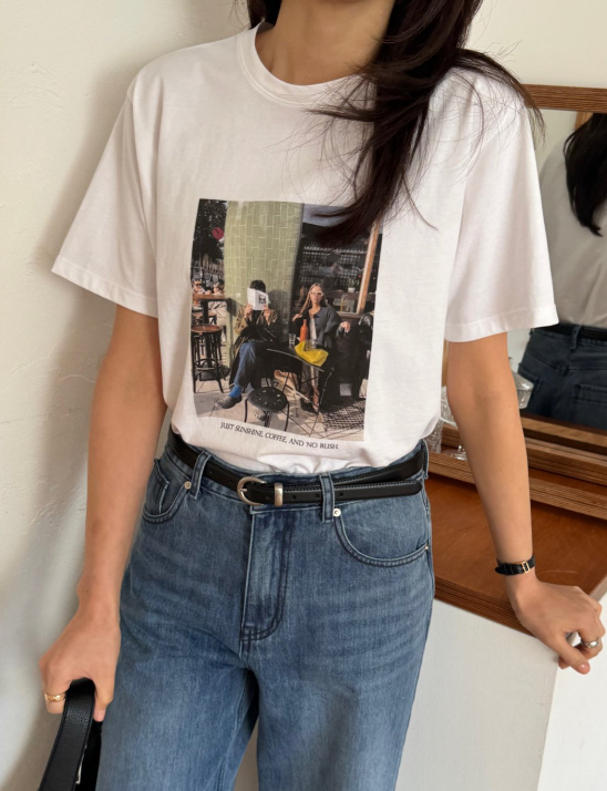 디지털프린팅반팔티