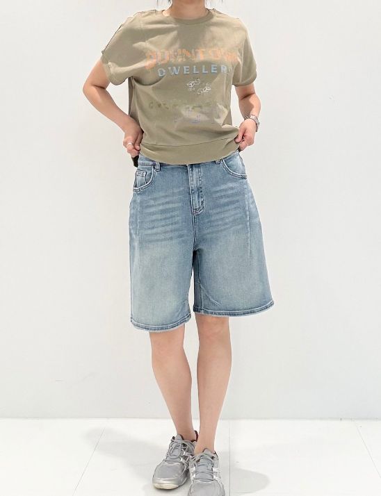 4부반바지데님